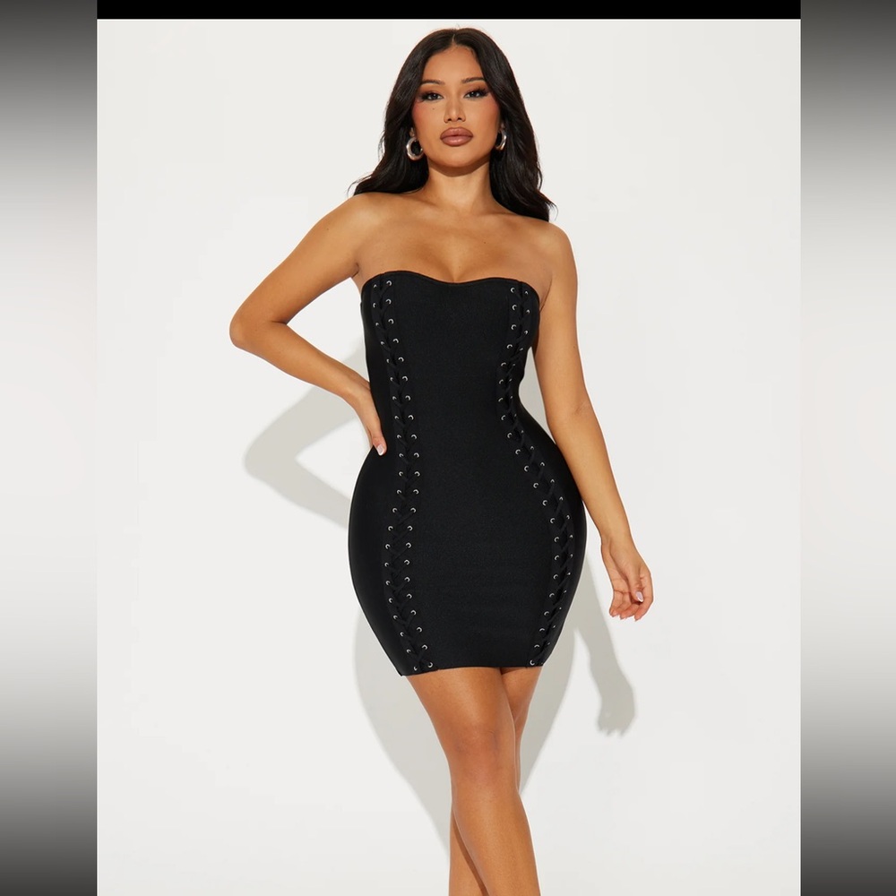 Mini bandage dress